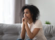 woman who's addiction to Xanax makes her think